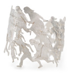 Lazarus Cuff by Monica Guerra. Sterling Silver. 2015